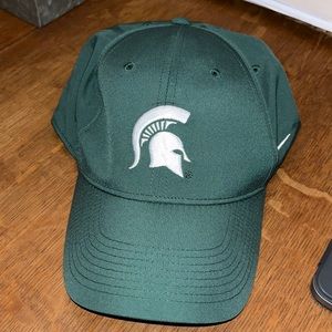 Green Michigan state Nike hat